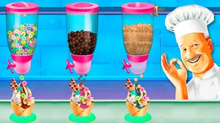 Ice Cream Factory ASMR Games Android Gameplay screenshot 3