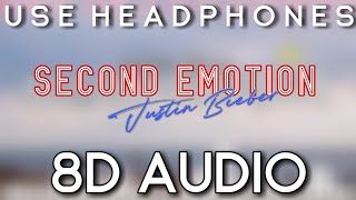 Justin Bieber - Second Emotion ( 8D Audio ) ft. Travis Scott | Believe Music World |