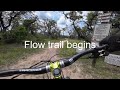 Mountain bike flow trail in texas  milton reimers ranch