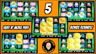 Five Huff n' More Puff Bonus Rounds! 2nd Spin Bonus! by The Gadget Guru 562 views 1 month ago 16 minutes