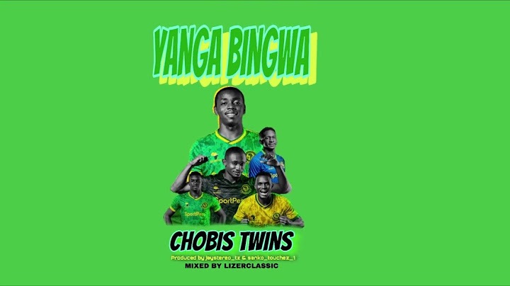 ChobisTwins - Yanga Bingwa (Official Audio) #yanga #bingwa