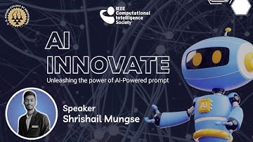 AI Innovation | A journey to integrate with AI | IEEE CIS SBC GHRCE