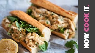 Pulled Chicken Sandwich Recipe | Now Cook It