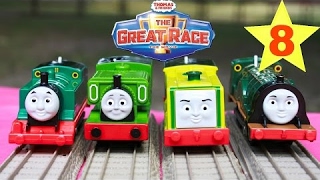 Thomas And Friends The Great Race Trackmaster Scruff Boxy Tank Engine Kids Playing Toy Trains