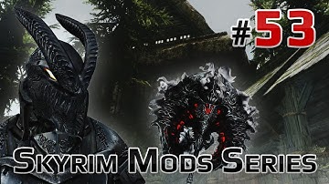 ★ Skyrim Mods Series - #53 - Mountain Crest, Silver Dragon Armor, Dark Daedric Axe