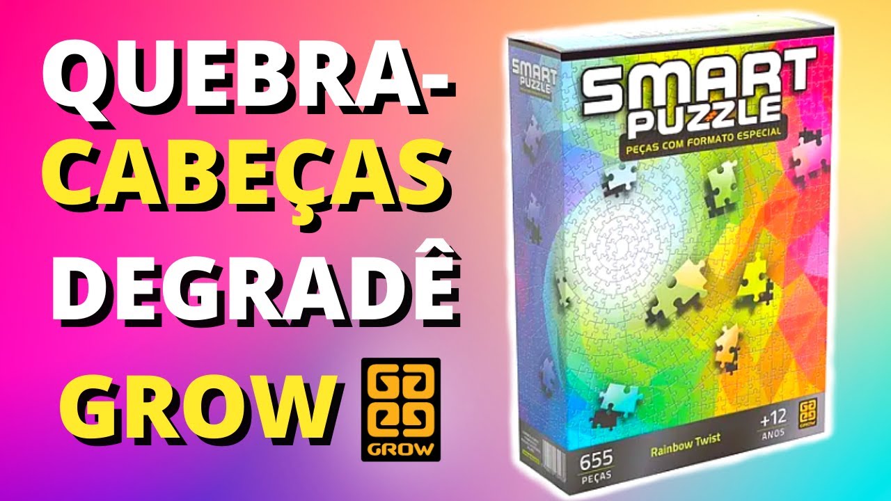 Quebra-Cabeça Smart Puzzle - Pixar - 655 Peças - Grow