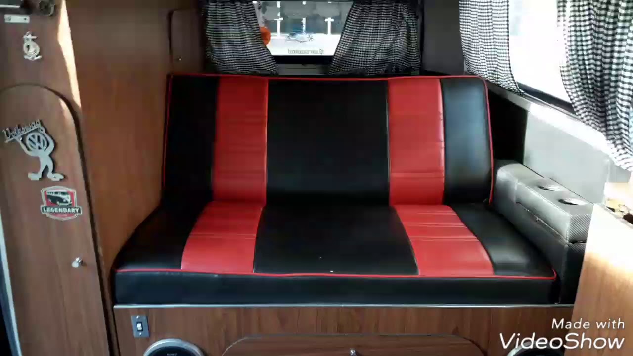 de sofa-cama para combi vw - YouTube