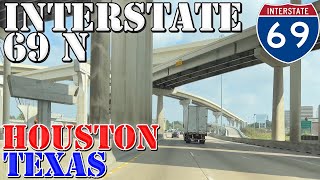 I-69 North - Houston - Sugar Land - New Caney - Texas - 4K Highway Drive
