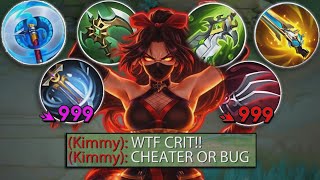 HANABI NEW ABNORMAL BURST CRIT DAMAGE BUILD!🔥 (must try) HANABI BEST 1 HIT BUILD 2025!!