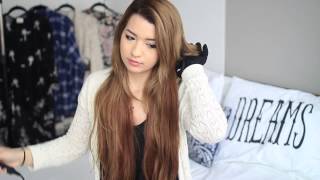 Natural Tumblr Curls // Hair Tutorial