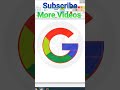 How to draw Google logo #paint #shortsfeed #shortfeel #digitalpainting #google #drawing #logodesign