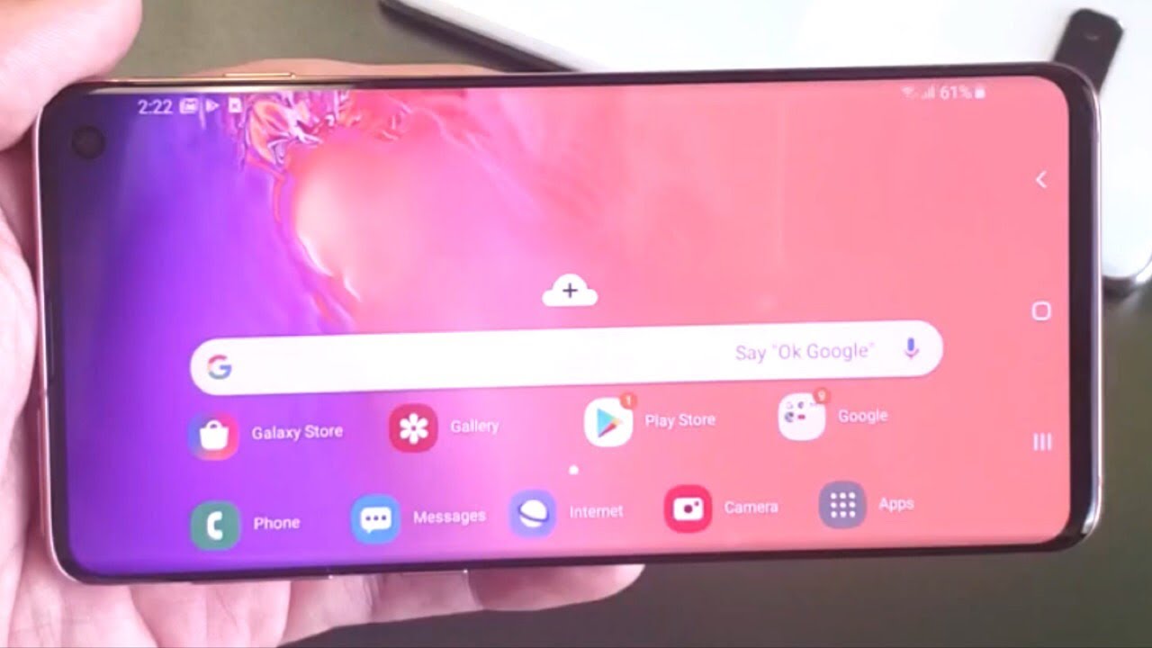 Update New Galaxy S10, S10+, S10E: How to Rotate or Turn Home Screen