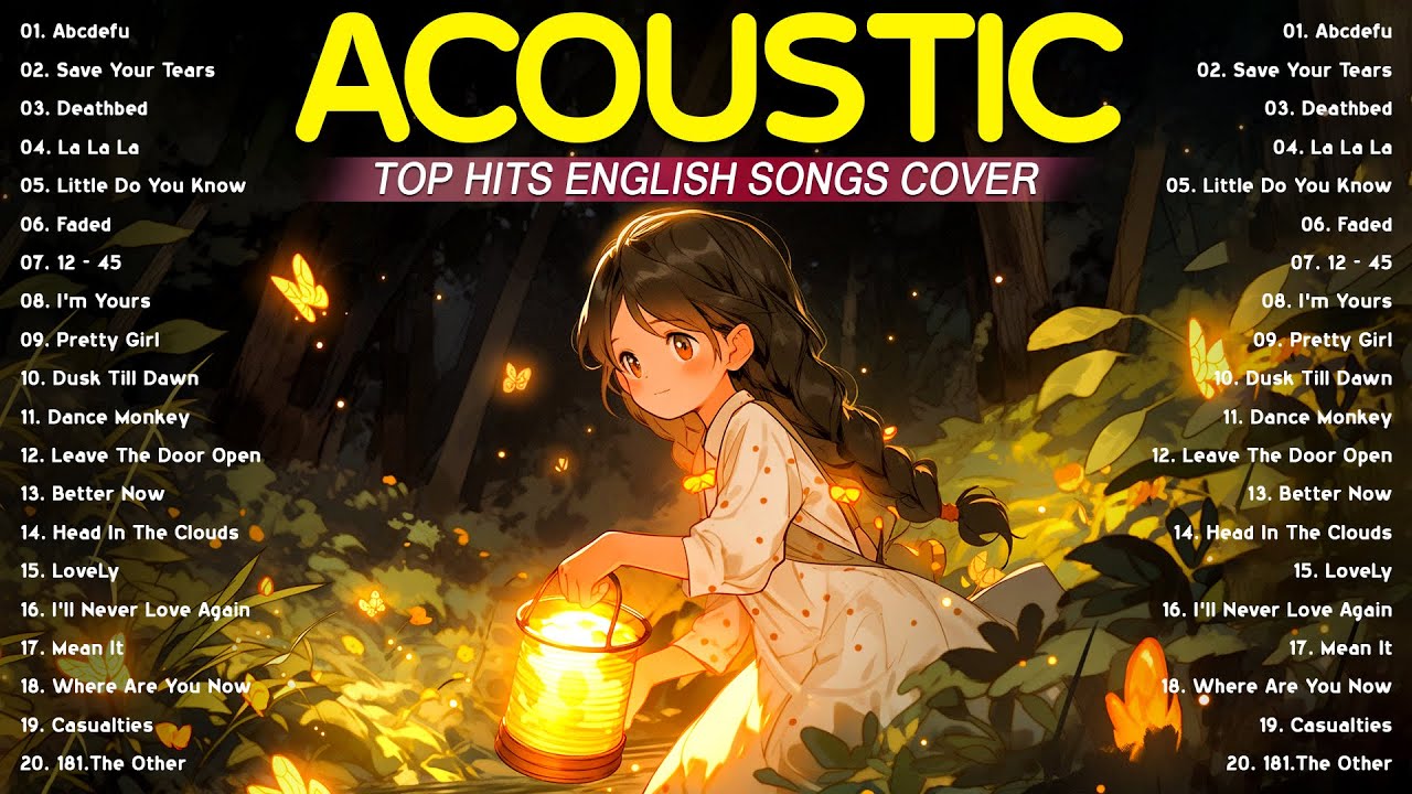 Top 100 English Cover Songs Of All Time ️ Best Hits Acoustic Cover