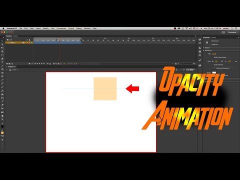 Animate CC Tutorial-Learning How to Give Animation Opazität eines Objekts lldurfdurfll