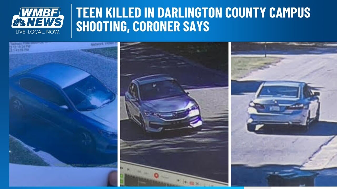 Teen killed in Darlington County campus shooting, coroner says - YouTube