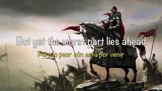 Dragonland - Calm Before the Storm (Lyrics + Sub. Español)