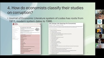 44th Virtual Roundtable on Measuring Corruption, ft. James Anderson