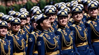 ЖЕНЩИНЫ В ПОГОНАХ на параде Победы в России⭐Women in Uniform at the Victory Parade in Russia