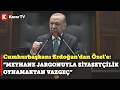 Cumhurbaşkanı Erdoğan'dan Özel'e: "Meyhane Jargonuyla Siyasetçilik Oynamaktan Vazgeç"