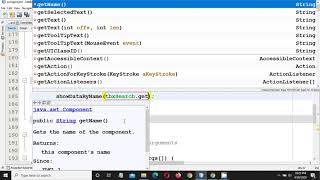 PROJECT PART 12 USING SWING IN JAVA | SEARCH BY NAME FROM DATABASE USING JFRAME