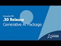 Automation 360 Release .30 | Infuse Generative AI into your automations
