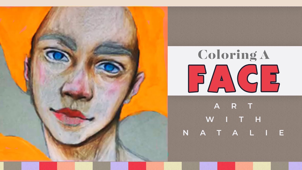 Coloring a Face - YouTube