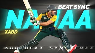 AB de Villiers X Na Jaa Beat Sync Edit 💥🥵 🏏 • Suscribe 🥺