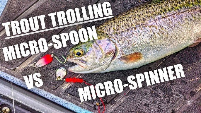 Trout fishing with micro spoons 2021 