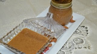 Recette de Amlou ( pate a tartiner marocaine) املو بطريقة  سهلة مبسطة وناجحة مئة في المئة