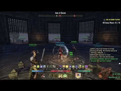 ESO - PvP Magplar No Proc Scroll Defense Skirmishes