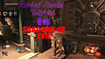 COD BO3: (Shadows Of Evil) Rocket Shield Tutorial