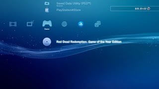 Red Dead Redemption 1 - PS3 Game Startup