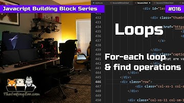 Learn Javascript -Javascript forEach Loop & Find Operations - Javascript Building Blocks 16