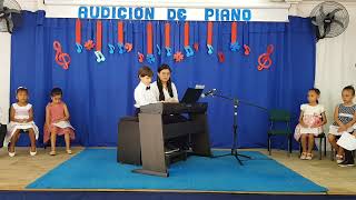 LUCIANO BETANCOURT Tema: La lechuza - Audición final de piano Grado 1° 3