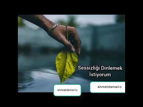 Sadece Susmak İstiyorum! WhatsApp Durum video Anlamlı Sözler - Duygusal Sözler - Kısa Anlamlı Sözler