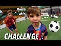 EXTREME FUßBALL CHALLENGE GEGEN 7 JÄHRIGEN PROFI!⚽😱