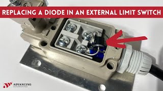 How to Replace a Diode in an External Limit Switch