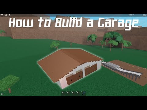 Lumber Tycoon 2 How To Build A Garage Youtube - roblox lumber tycoon 2 how to make a porta potty youtube