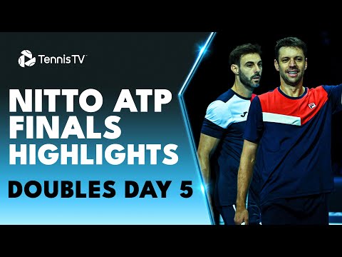 Granollers/zeballos, dodig/krajicek & more feature | nitto atp finals doubles highlights day 5