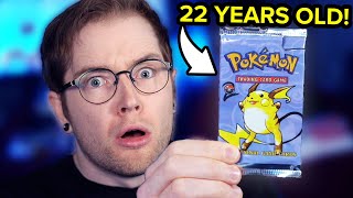 I Opened a 22 Year Old Pokemon Pack!