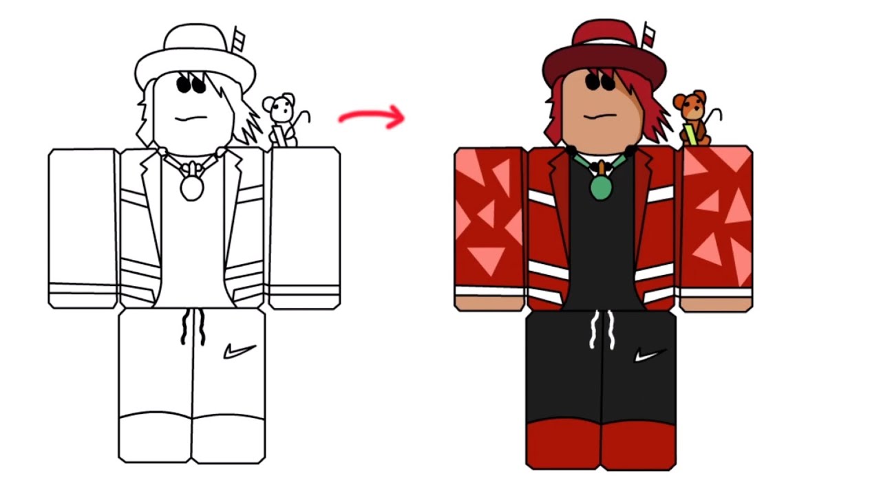 Roblox avatar drawings