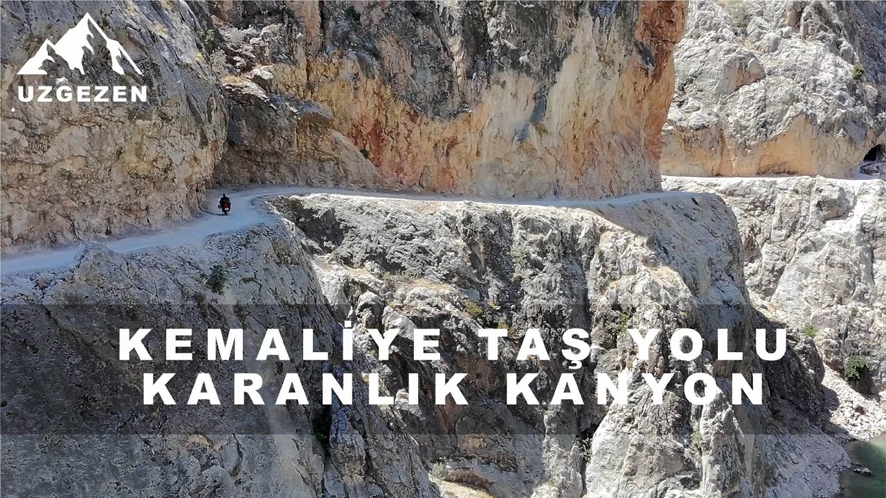 Kemaliye Taş Yolu / Dark Canyon / Motosikletlilerin hac yolu