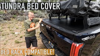 2022 Tundra Bed Rack Compatible Tonneau Cover | Retrax Pro XR