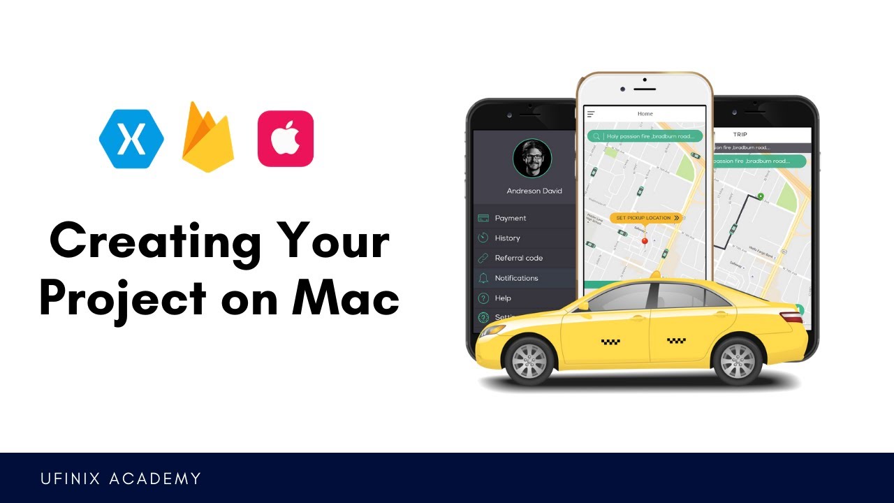 Creating your Project on Mac Xamarin iOS Uber Clone App 