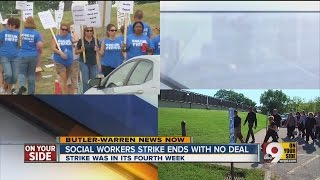 Social workers strike ends with no deal