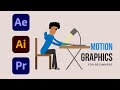 Motion Graphics ILLUSTRATION TO ANIMATION │FREE COURSE