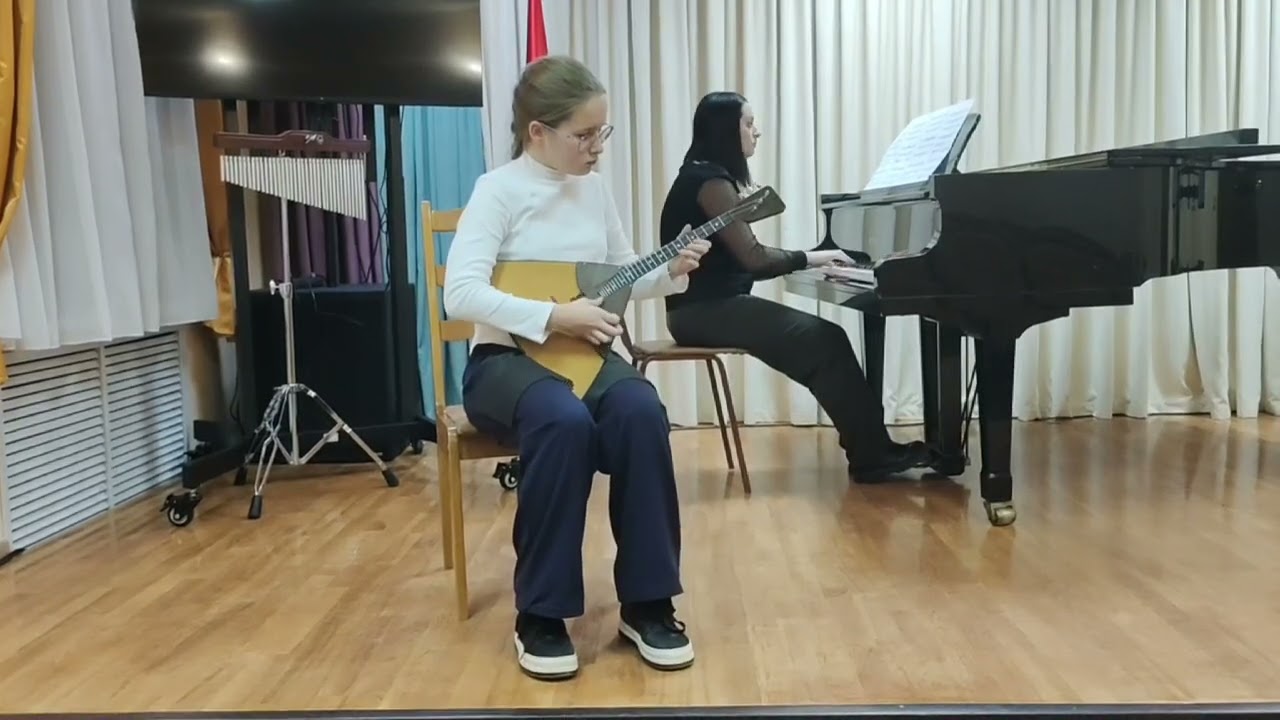 Новик Дарья (13 лет) - Русская народная песня 