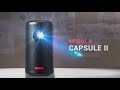 Nebula Capsule II | 世界初！Android TV 9.0 搭載のモバイルプロジェクター