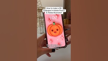 How to make a 3D wallpaper in Adobe Fresco! @AdobeCreativeCloud   #AdobePartner #3dart #ad #draw