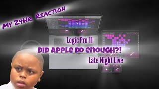 🚨 LIVE NOW:Did Apple  do Enough With Logic Pro 11?!! Early Reation to LP11 Live